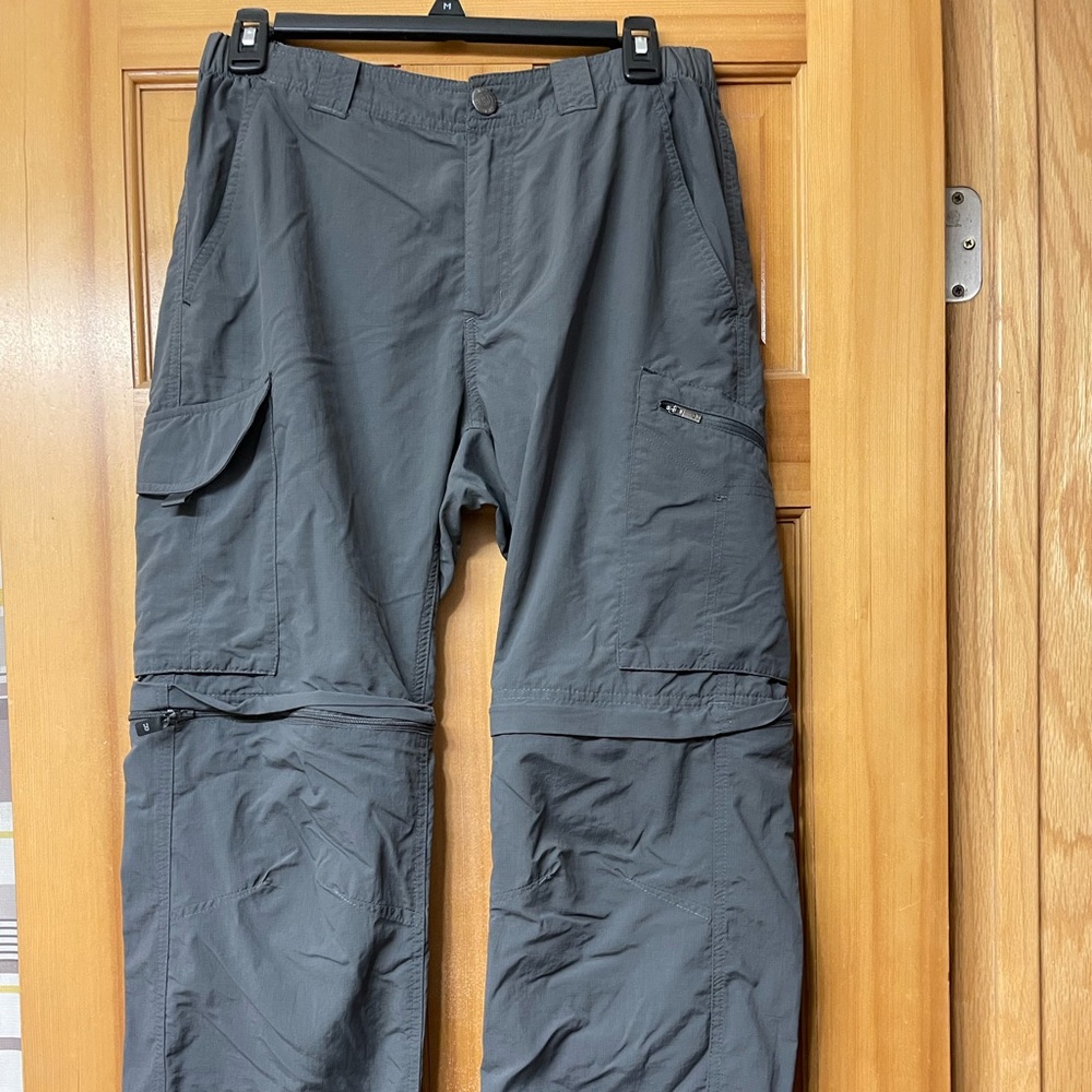 Columbia grey convertible pants